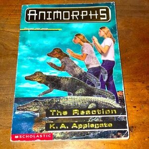 Vintage Animorphs children’s series- book #12 The Reaction
